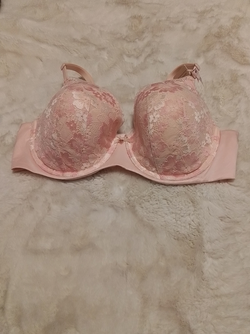 Victoria's Secret Pink Lace Molded Underwire Bra